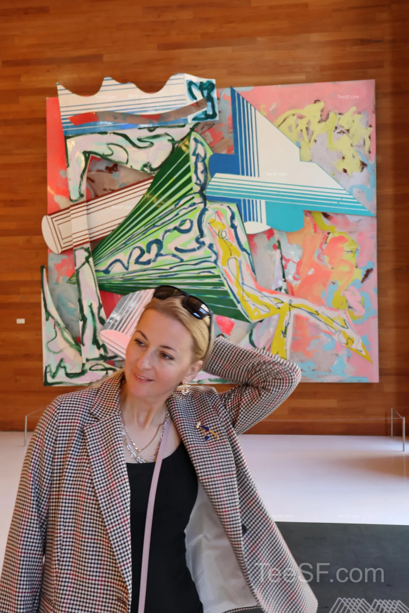 linkedin Office Colorful Art Portrait during a Stripe Sessions 2026 visit in San Francisco.